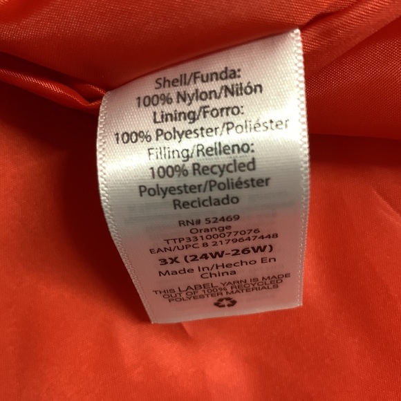 Woman’s 3X (24-26W) Barn Jacket. NWT only $14 - Picture 5 of 9